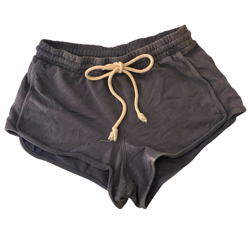 Universal Thread | Gray elastic side pockets cotton jogger lounge shorts